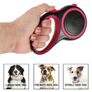 Retractable Nylon Leads Extending Outdoor Walking