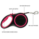 Retractable Nylon Leads Extending Outdoor Walking